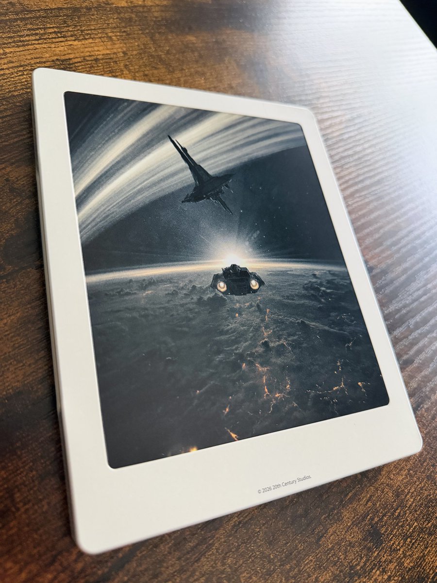 Ark4Lex's tweet image. La superbe réception du jour 🤩🎬
Wow, la beauté de ce Steelbook !!

#AlienRomulus