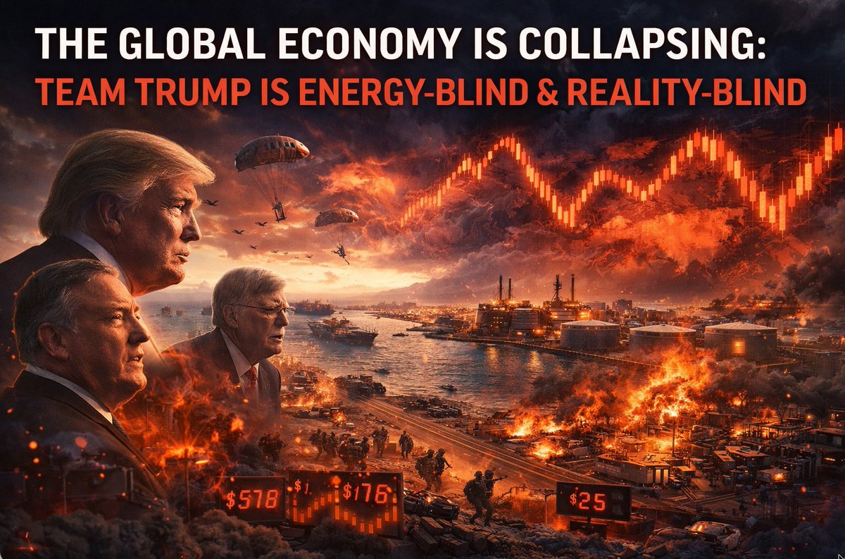 Correct. Check out my work on Global System Rupture to make yourself familiar with what has been evolving for the last 7 weeks.
This fourth systemic risk-driven global crisis is an outcome of unanticipated consequences of Hormiz &amp; destruction of energy infrastructure in the Gulf.