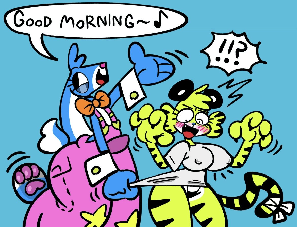 Noisy since morning…🥱  #oc  #originalcharacter  #fur   #furryart