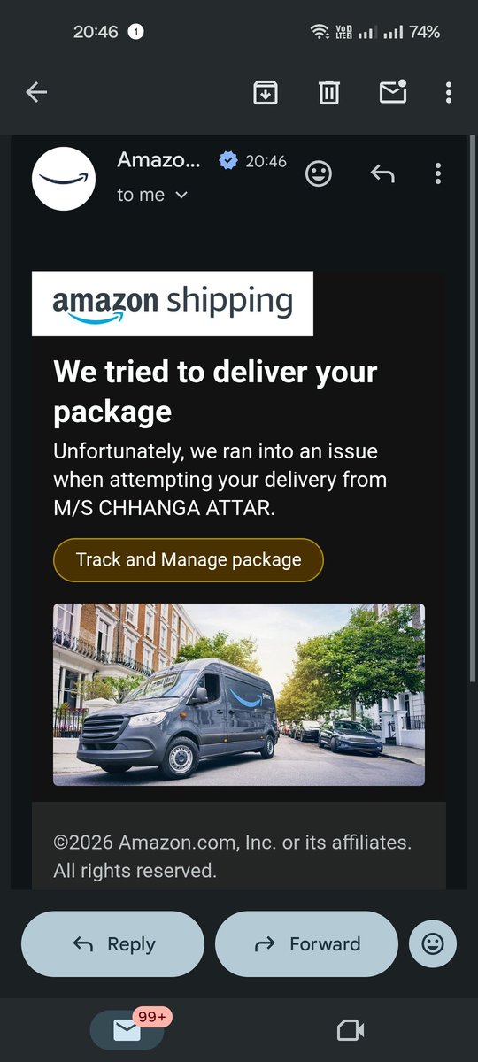shaikh1480's tweet photo. @AmazonHelp @amazon @amazonIN Hello team again they miscall for 2 second and cut the call see the scam @AmazonHelp team. https://t.co/YM9hwpe55l