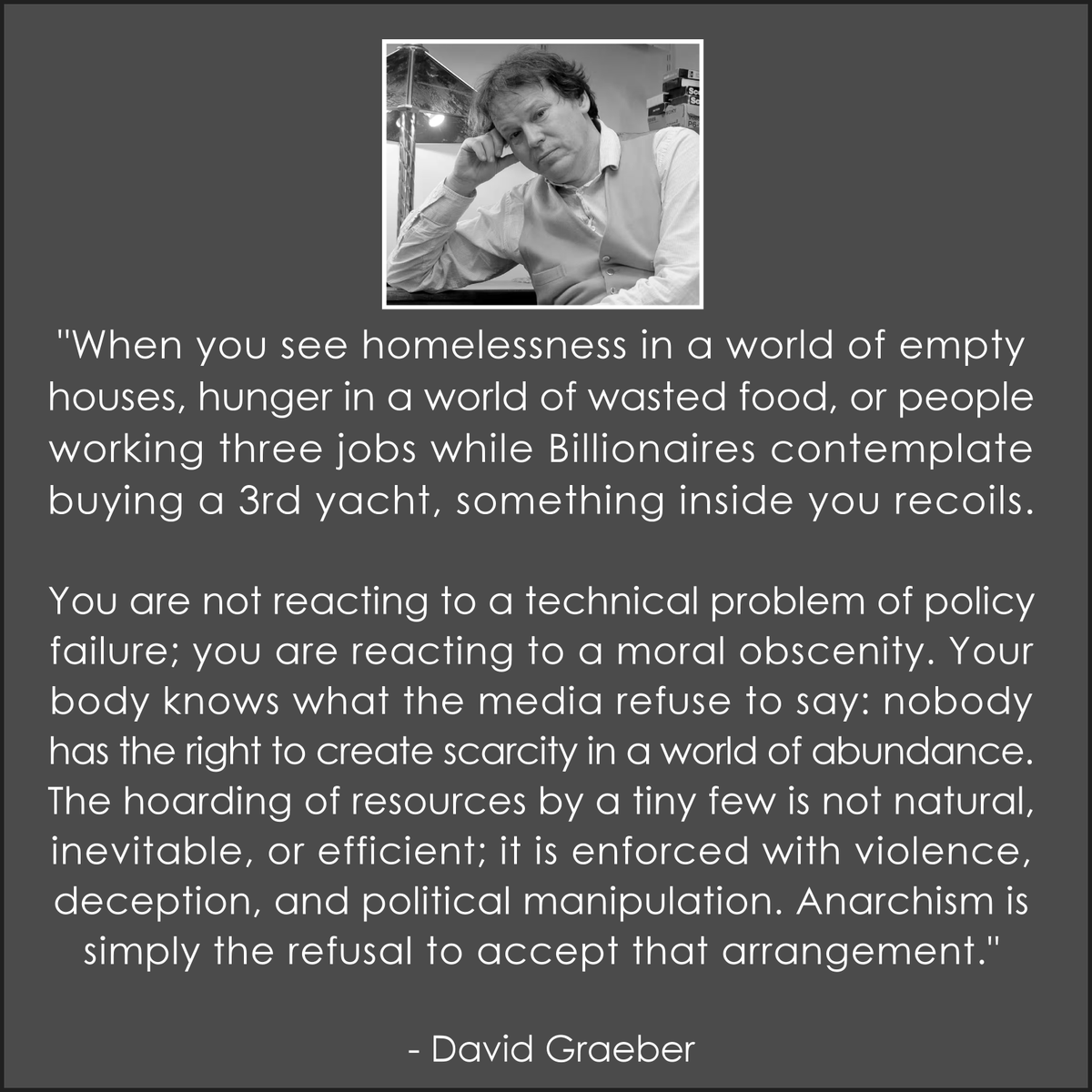 David Graeber Institute tweet media