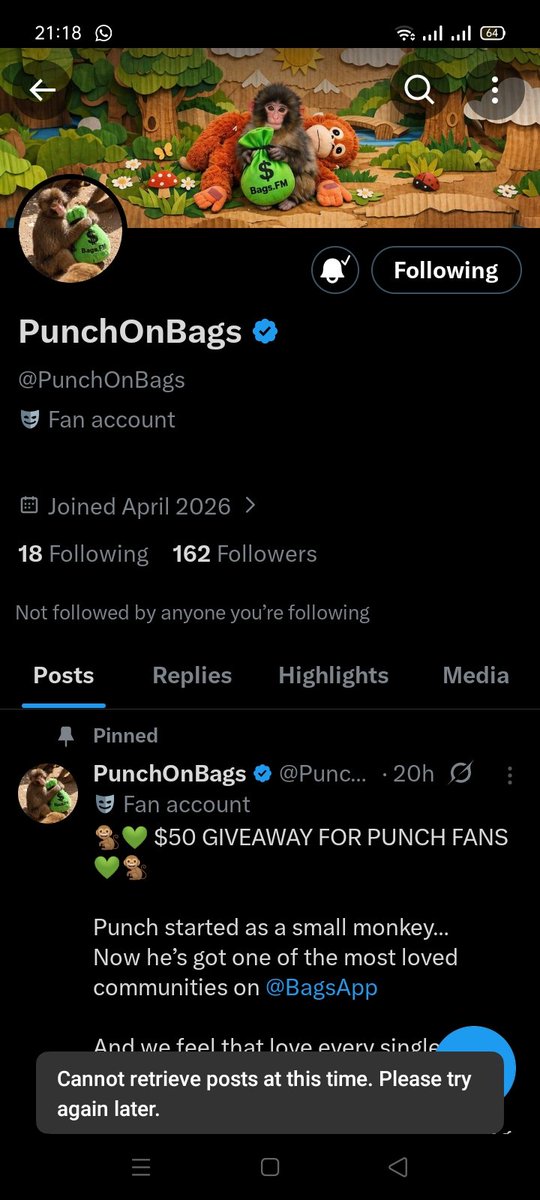 komoljia's tweet photo. @PunchOnBags @BagsApp Let's go 🚀🔥 https://t.co/QLYA3WEovM