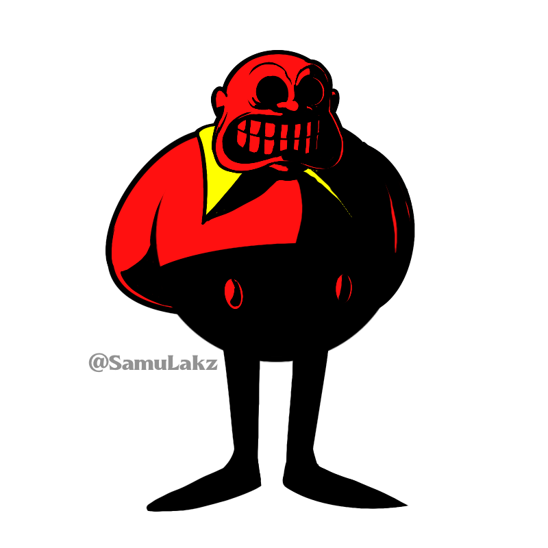 SamuLakz's tweet photo. Random EXEs and spooky entities in my art style:
Hungry eggy, KnifeRat and the mighty compressed bomb
#needlemousevhs #execommunity #mightyzip #starvedeggman #funkycheeseinthefridge https://t.co/fX9PXqUhUc