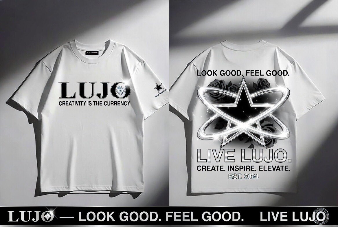 em_decentmedia1's tweet image. @unkle_renzoo look what we have here!!!!!
"LOOK GOOD. FEEL GOOD. LIVE LUJO." + "CREATE. INSPIRE. ELEVATE."

🔥 #LUJOMovement #LUJOBeautyWorld #TShirtDesign #BlackAndWhiteLuxury