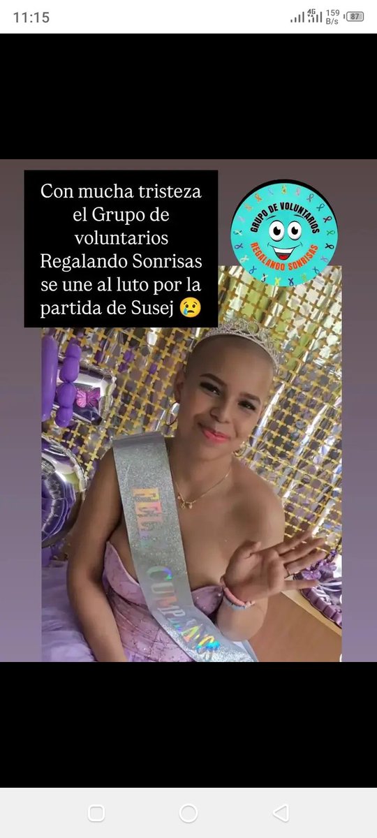 Emi733's tweet photo. @oleas_eliz50561 @MVRNoticias Lamentablemente ella murió el año pasado 😢 https://t.co/FfmR210ldY