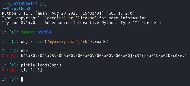 hackinarticles's tweet photo. 🔴 Python Serialization Vulnerability: Pickle

🔥 Telegram: https://t.co/upuP8k8ckB
✴ Twitter: https://t.co/Za7rYILz6E

Pickle = Powerful… but dangerous ⚠️

⚡ Attack Highlights
🔍 Identify pickle usage in app (Flask, cache, sessions)
📦 Send malicious serialized payload
⚙️ Abuse __reduce__() to execute commands
💻 Trigger deserialization (pickle.loads)
🚀 Remote Code Execution (RCE)

💡 Pickle executes code during deserialization → never trust user-controlled data ()

⚠️ Untrusted pickle = instant system compromise

📖 Article: https://t.co/otjgbSgVRR

#cybersecurity #python #rce #websecurity #pentesting #infosec