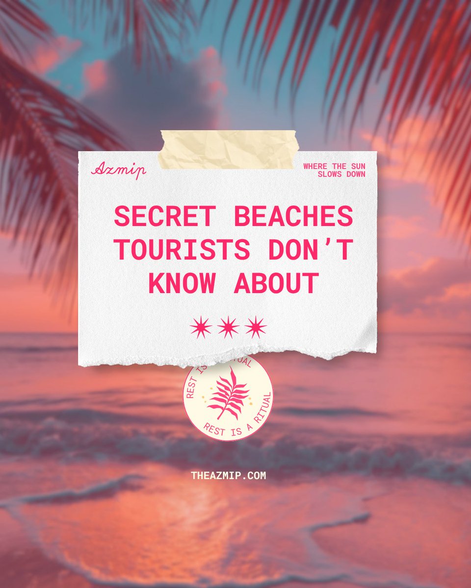IAzmip's tweet photo. Secret Beaches Tourists Don’t Know About: Hidden Coastal Gems You Must Visit | Azmip
Travel the World Without the Burden of Visa Applications, as https://t.co/E7G9jJ73EK Connects You to the Best Visa-Free Destinations.
#SecretBeaches #TravelHiddenGems #BeachDestinations #Azmip https://t.co/lKqlZgBIBx
