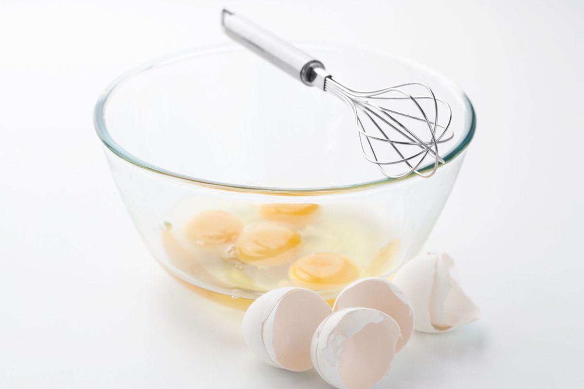 Yes! Crack them, whisk yolks and whites together, and store in an airtight container for up to a year. Thaw overnight in the fridge before adding to batter.