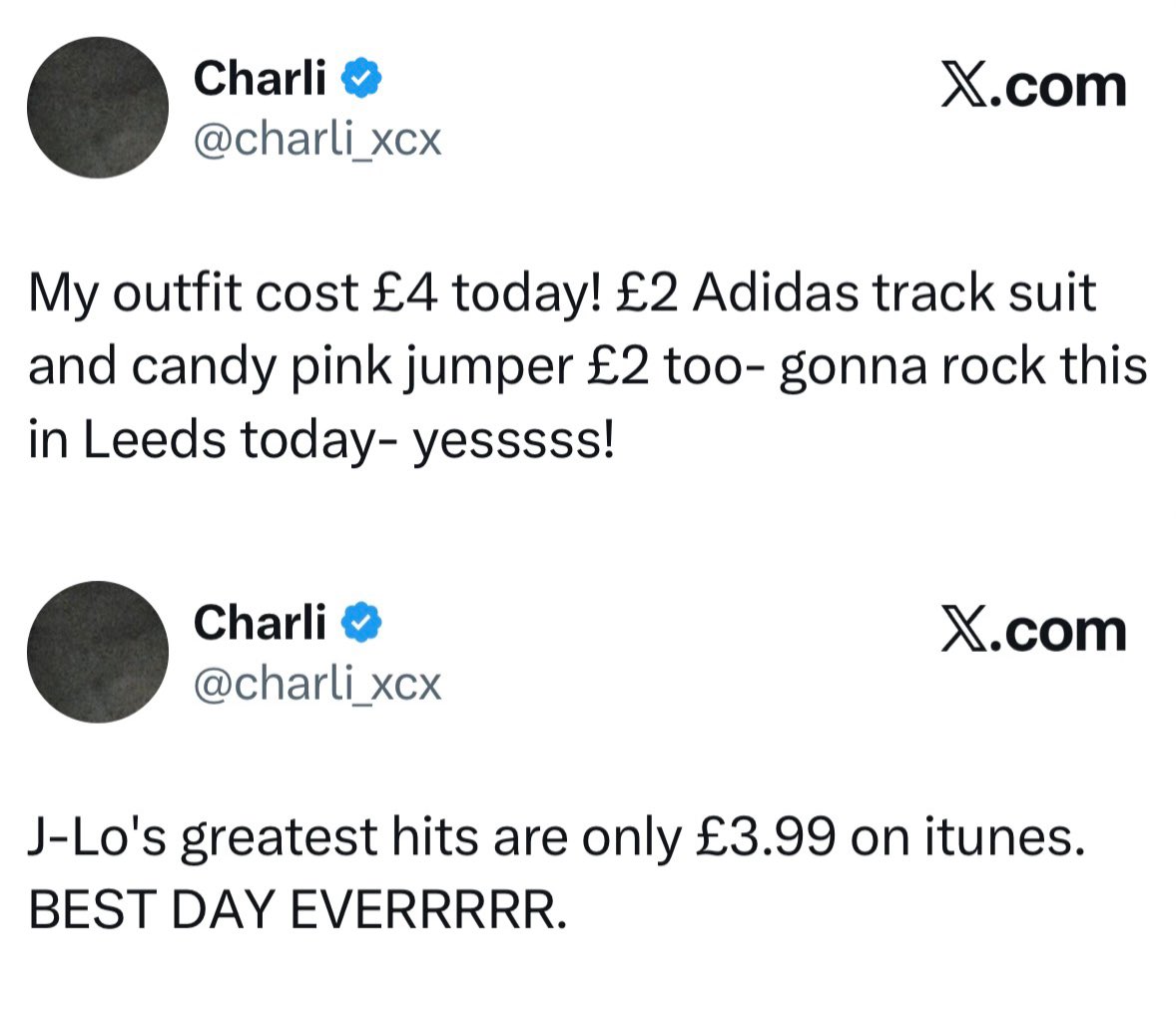 she was so happy to save money