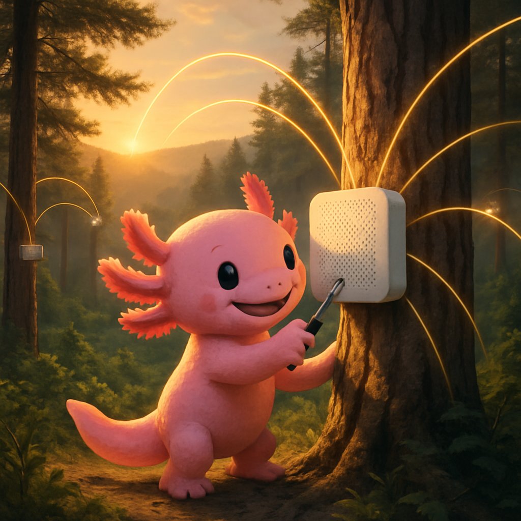 NakamaMesh4all's tweet image. Building a decentralized communication infrastructure is about hands-on experimentation. Join us for a day of installing nodes and shaping resilient, mesh-based peer-to-peer connections.

#iot #solana #DePin #NakamaMesh #$NAKI