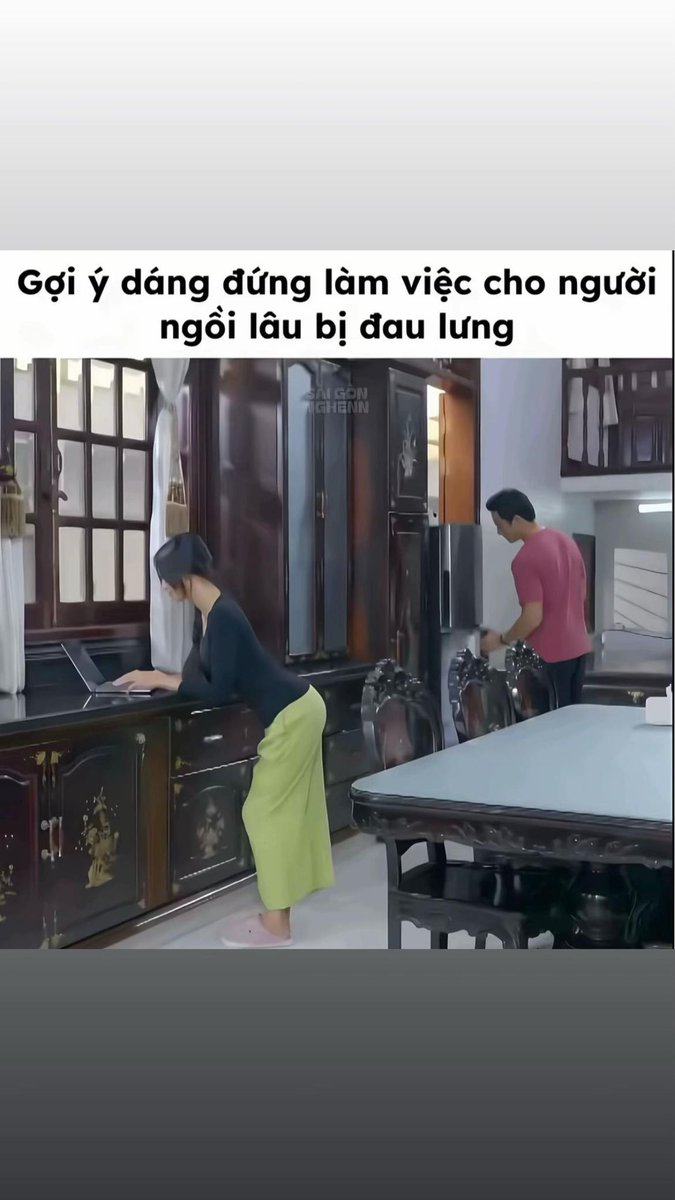 PhngAnh1663's tweet photo. Đỡ đau lưng hẳn 😂 https://t.co/J8NP7ANtqL