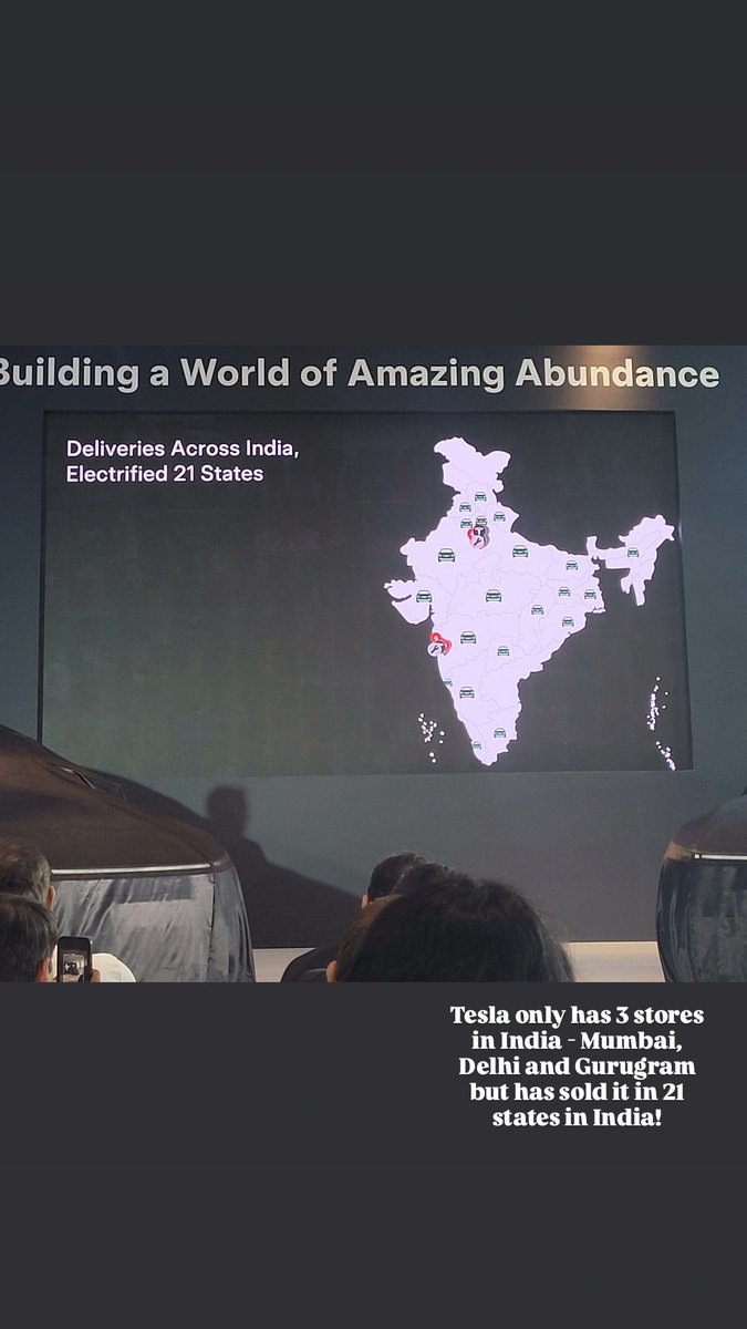 PuneetJaveri's tweet image. Could India become what China was for #tesla back in 2019? That's the key question as #teslaindia provided an 8 month update post entering India in Aug 2025 with the launch of Model Y L. 
Service and OTA updates continues as a strategy, similar to what we've seen globally
1/2