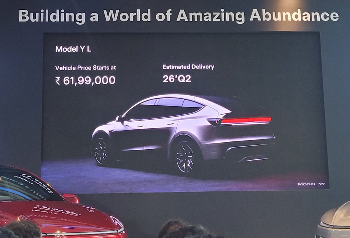 PuneetJaveri's tweet image. Could India become what China was for #tesla back in 2019? That's the key question as #teslaindia provided an 8 month update post entering India in Aug 2025 with the launch of Model Y L. 
Service and OTA updates continues as a strategy, similar to what we've seen globally
1/2