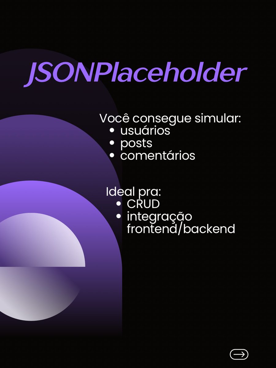 anamartinsdev's tweet photo. Segue de dica 🌟

#bolhadev #apis #programming https://t.co/UNcUhrotug