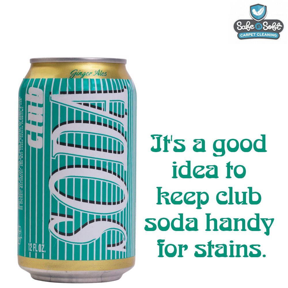 SafeNSoftBoise's tweet image. Fresh stains can be much easier to remove if club soda is used to blot the area! But if you have lots of stains or traffic lanes on your #carpet - it's time to call Safe N Soft Carpet Cleaning Boise ID at (208) 695-4013!