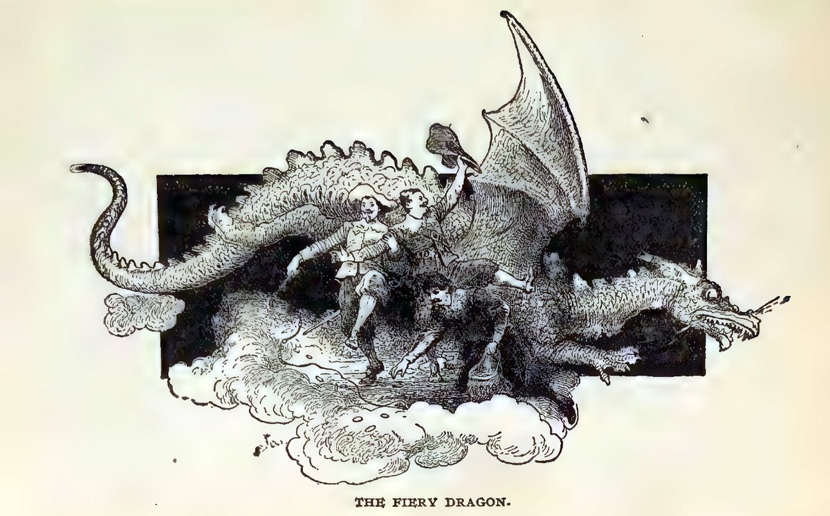 #ドラゴンの日

人語を解するドラゴンも面白いのであります。窮地に落ちた三名の脱走兵の前にドラゴンが現れ、助けてやるかわりに七年後に魂を寄越せと契約を迫ります。ただし最終日に「なぞなそ」を出すので、それに正解できれば逃げられるという条件つき。かれらの運命やいかに、とグリム童話から。