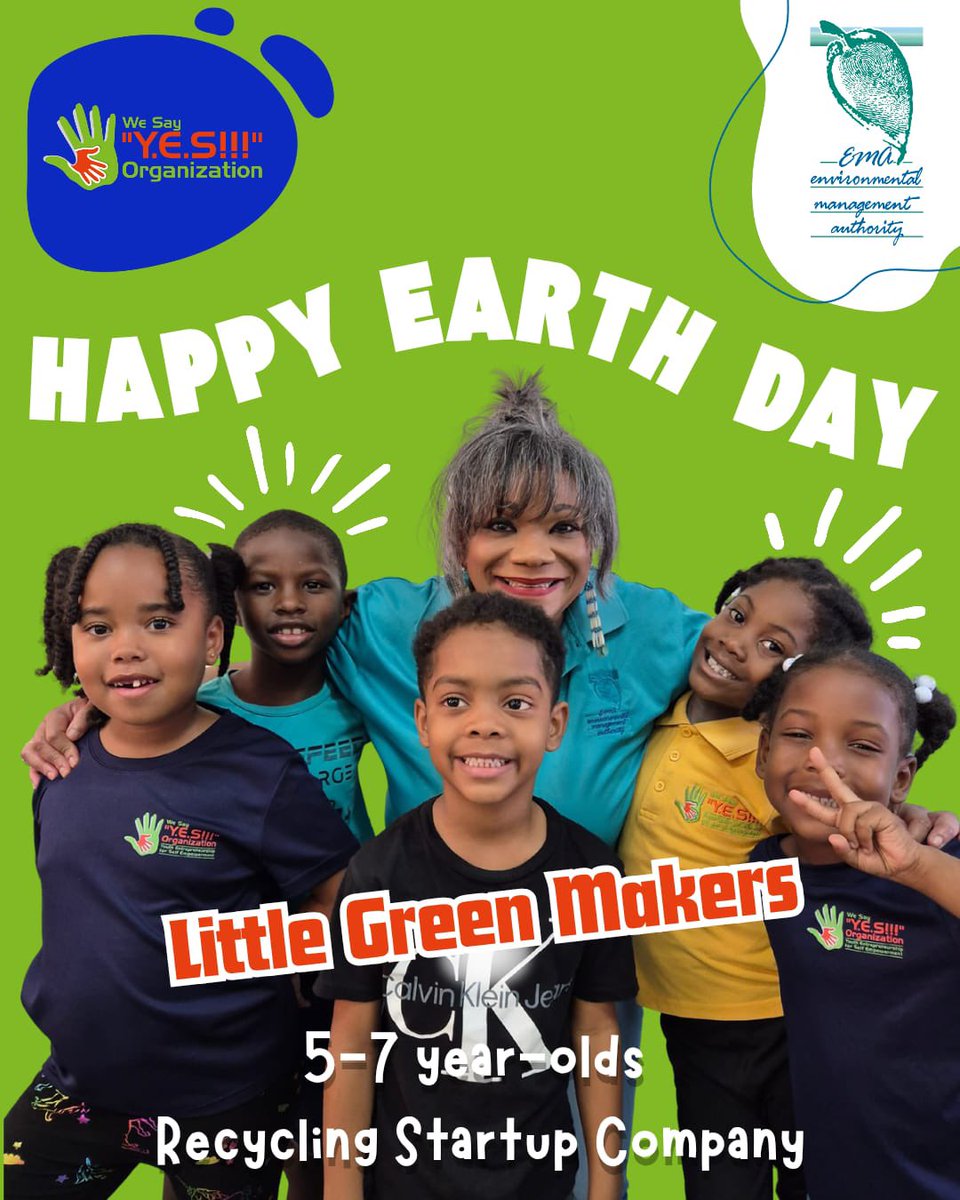 WeSayYESTT's tweet photo. 🇹🇹💼 Saving the planet = business! 🌱🚀
With EMA, our youth are building Eco-Companies to solve real issues. 🤝🏾✨ @emauthority 

#EarthDay2026 #OurPowerOurPlanet #WeSayYes #EMA #TrinidadAndTobago #EcoPreneurs #GreenBusiness #YouthInnovation https://t.co/E9W9Az5m4e