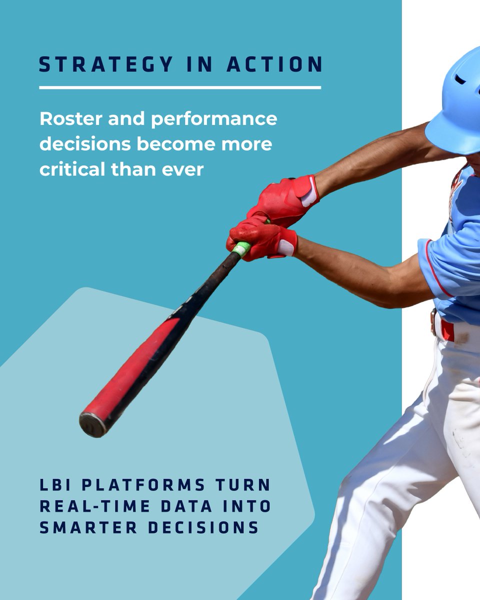 LBiSoftware's tweet photo. May is when the season starts to reveal itself.

Trends emerge.
Strategies adjust.
And the smartest teams let the data lead the way. 📊

Powered by LBi.

#LBiSoftware #SportsTechnology #DataDriven #Baseball https://t.co/AsuwpzKTZu