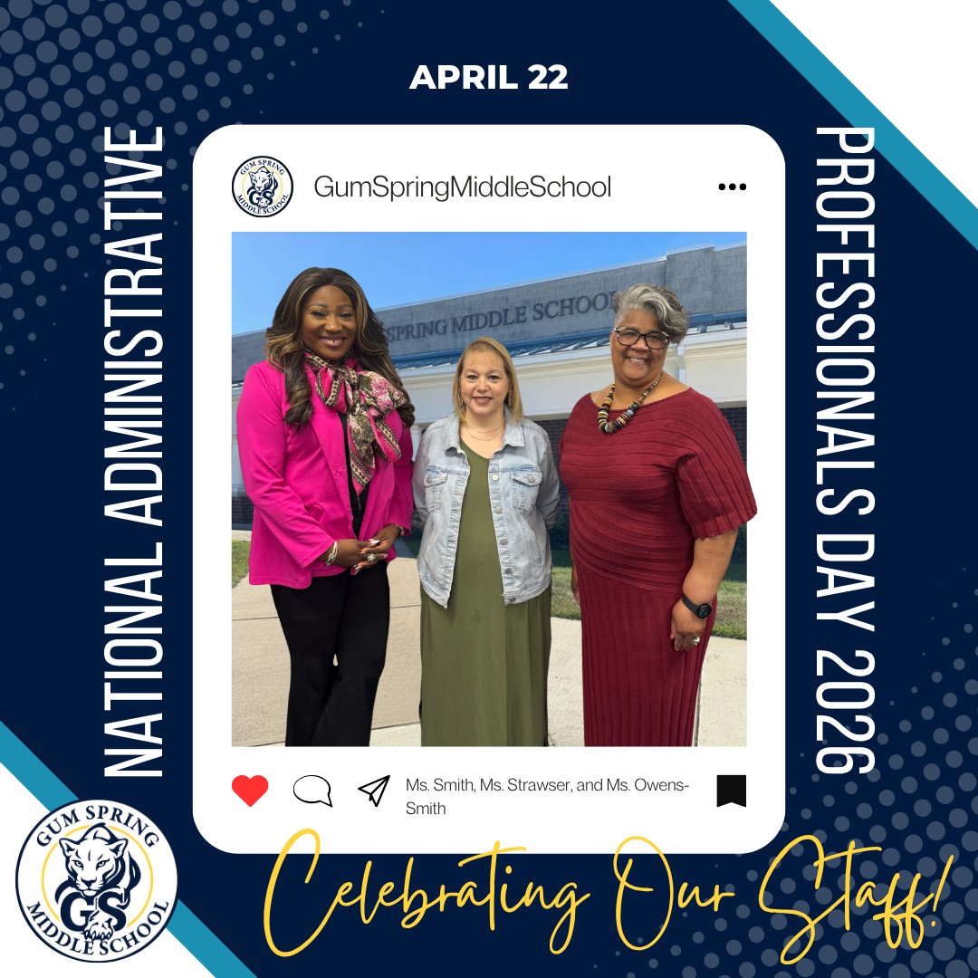 Gum Spring Middle School tweet media