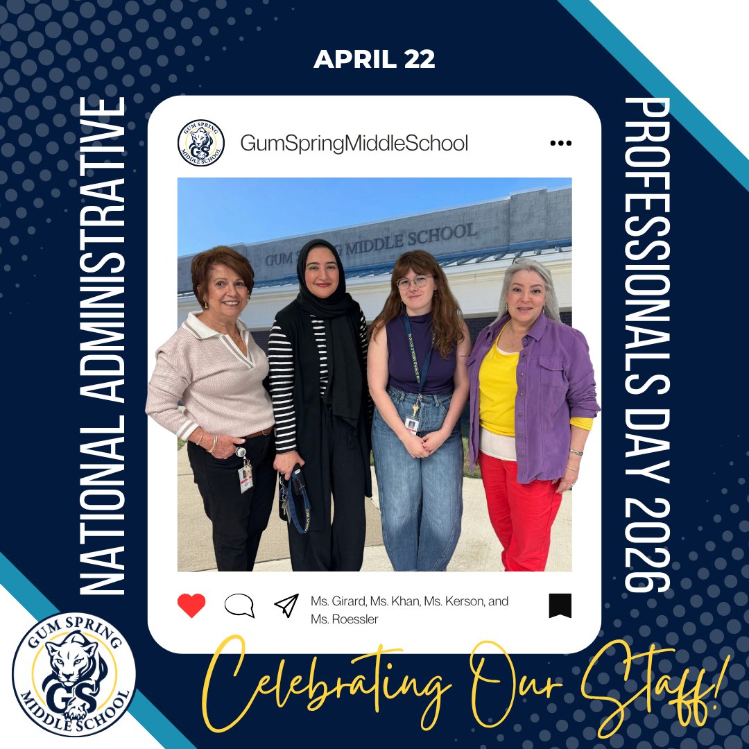 Gum Spring Middle School tweet media