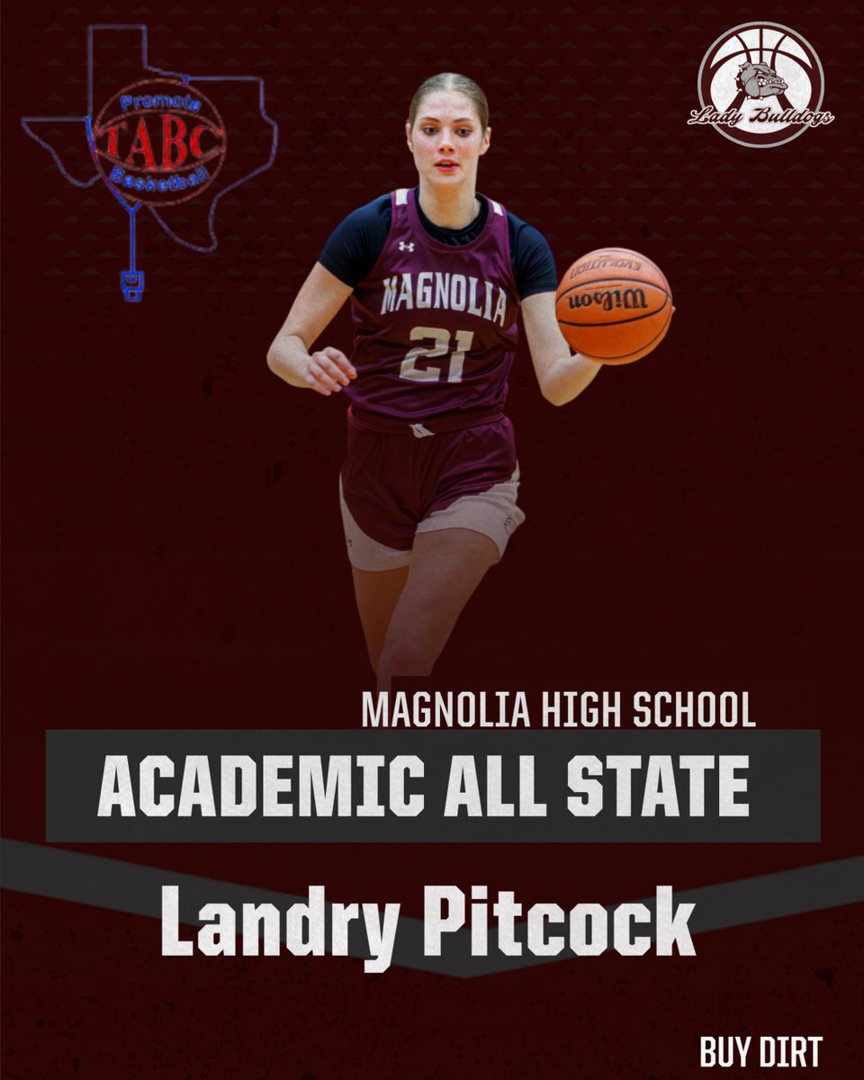 MagnoliaGBB's tweet photo. Getting it done, no matter the arena! Congratulations, Landry! We are proud of you! #buydirt @MagnoliaHighTX https://t.co/CJGPM6YZdl
