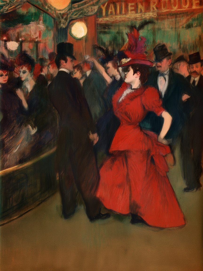 lautrouge's tweet photo. Toulouse-Lautrec meets Dior Poison. 🍎🖌️
A parallel tribute to the 1890 Moulin Rouge. Henri’s palette, a dancer’s soul, and the magnetic allure of an iconic fragrance.
Classic. Seductive. Hypnotic. ����
#Dior #AIArtist #Luxurious #FrenchAesthetics #ArtDirection #GenerativeArt https://t.co/TxioGBaQZN