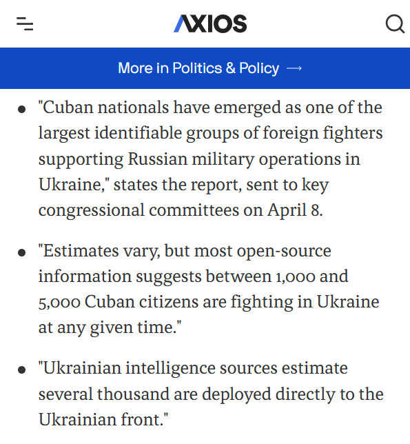 ErikSperling's tweet photo. Major admission: Rubio's own State Dept argues that Cuba has thousands of frontline-ready ground troops

This would mean that US military invasion or occupation of Cuba would face stiff resistance and suffer real casualties

Americans do not want US troops getting killed in Cuba https://t.co/dH4LG5RFKA