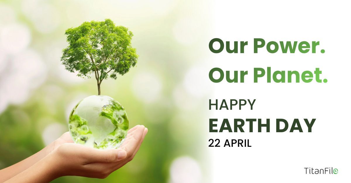 Happy #EarthDay 🌍

Going paperless isn’t just efficient, it’s a step toward a more sustainable future.

Small changes. Real impact. 🌱

#Sustainability #EarthDay2026