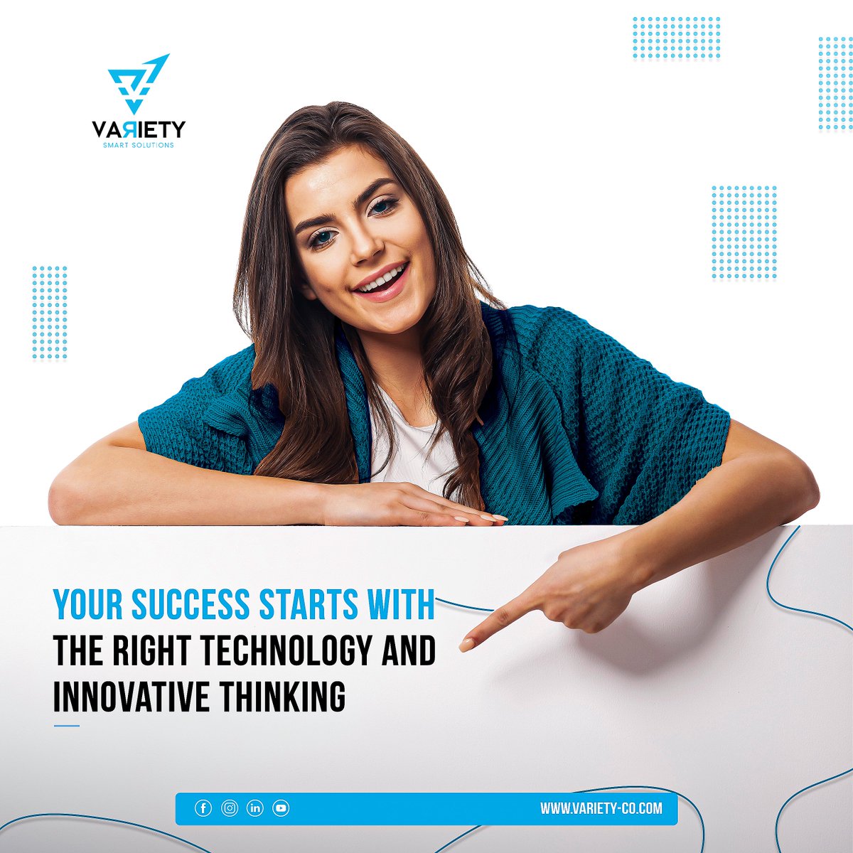 varietysmart's tweet image. Success isn’t luck… It’s a smart setup.
The right technology + the right mindset = real results📊✨
Because when innovation meets strategy, growth becomes inevitable.
Don’t just keep up, build smarter, move faster, and lead better🚀
#varietysmartsolutions
#SmartBusiness