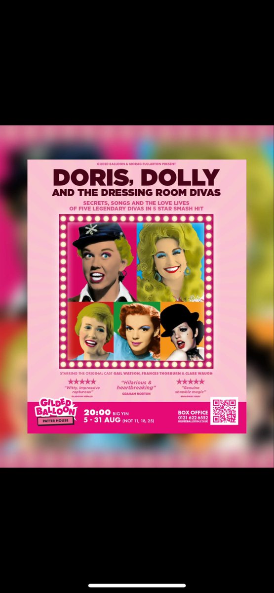 The Divas are back! See you in Edinburgh festival. <a href="/ClareWaugh26/">Clare Waugh</a> <a href="/FRANCESTHORBURN/">Frances Thorburn</a> <a href="/hilarymusic/">hilarybrooksmusic</a> <a href="/Gildedballoon/">Gilded Balloon</a> tickets.gildedballoon.co.uk/event/14:6117/
