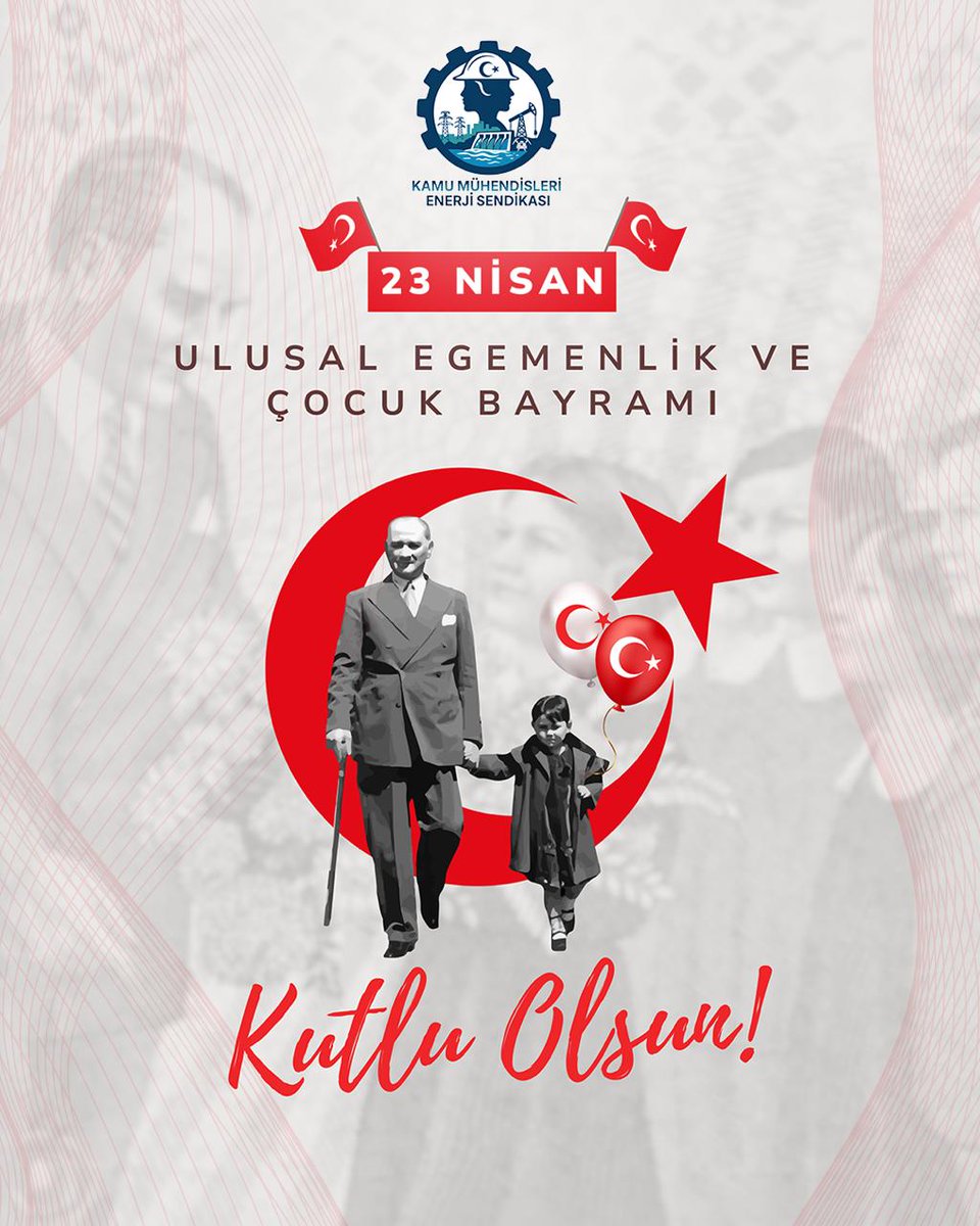23 Nisan, sadece bir bayram değil;
geleceğin emanet edildiği çocuklarımızın günü,
millet iradesinin teminatıdır.
Bilimin, emeğin ve üretimin ışığında büyüyen her çocuk,
yarının güçlü Türkiye’sinin teminatıdır.
Kamu Mühendisleri Enerji Sendikası olarak,
başta çocuklarımız olmak