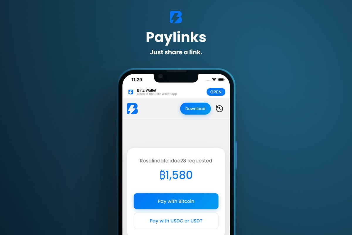 Blitz Wallet tweet media