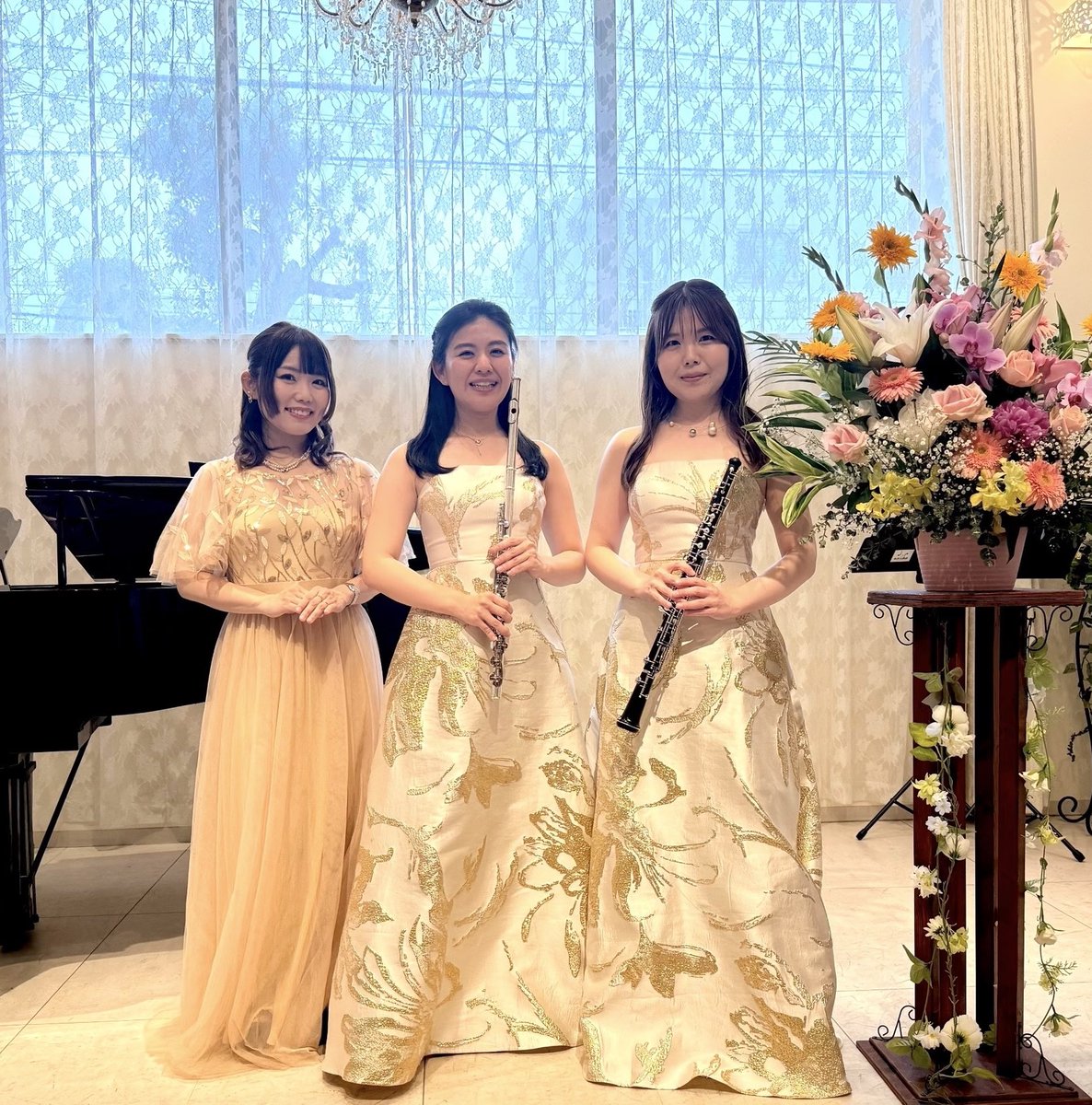 Mina_ob's tweet photo. Fika 沖縄公演🌺
ご来場いただいた皆さま、はるばるお越しくださった方々✈️本当にありがとうございました😭✨

このみちゃんの周りの沖縄の方々が皆さんあたたかく…本当にありがたい日でした。
素敵な貴重な機会をいただき大感謝です。

お世話になりました皆様、心より御礼申し上げます💐 https://t.co/9v8dTjPGvN