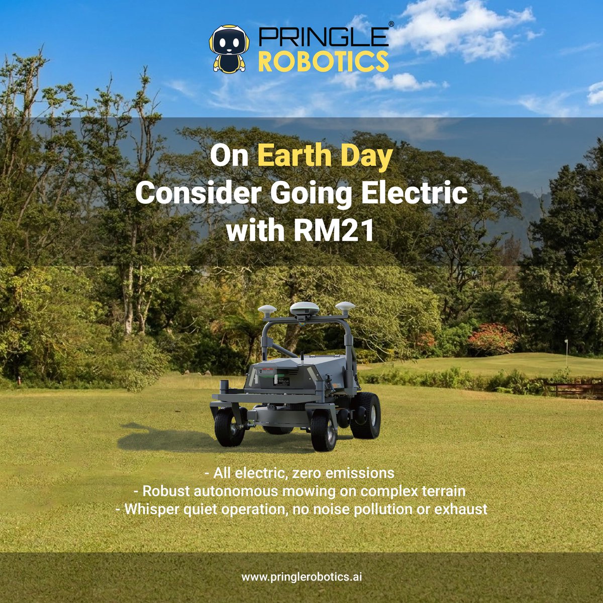 PringleRobotics's tweet photo. Happy Earth Day!

#PringleRobotics #Earthday #earthday2026 https://t.co/FvU4fV1EF2