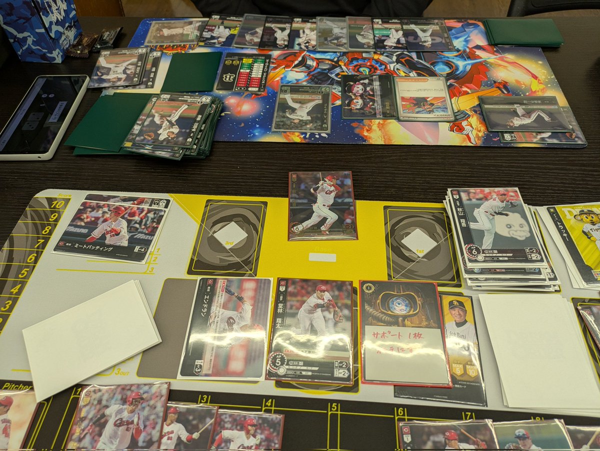 CSDL後のフリー対戦以来、2カ月ぶりのドリオ⚾️
エヴァ監督と普通のフリー→スタデ→インチキ→インチキで4戦して2勝1分1敗、全試合激アツ神ゲー。最高やった〜

阪神は負けなかったのでヨシ🐯
明日の開幕記念もたのしみ！
#ドリームオーダー