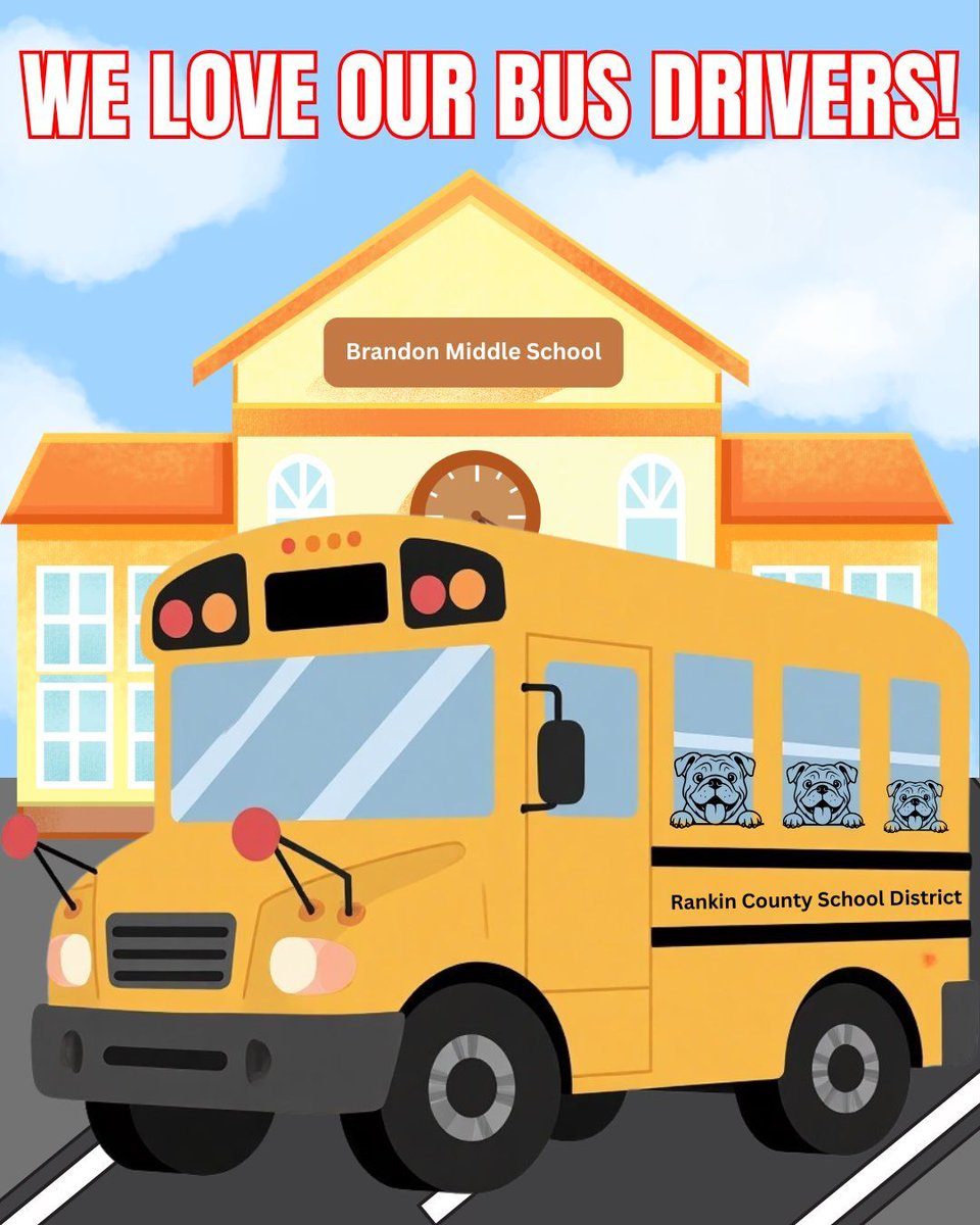 BMSDogs's tweet photo. 🚌 🛑 It’s School Bus Driver Appreciation Day! From the early morning pre-checks to the final drop-off, our drivers go the extra mile (literally!) for our students. THANK YOU for showing up &amp; keeping our students safe every day! ✨ https://t.co/tw7NJi0QO6