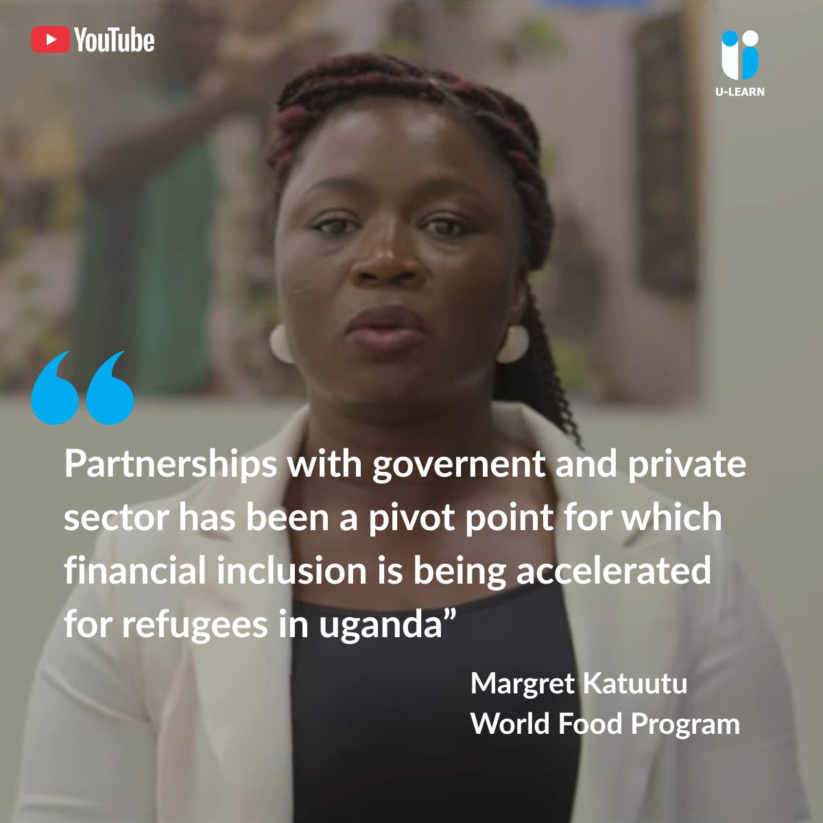 ULearnUganda's tweet photo. New Video🎥
How financial inclusion is helping refugees in Uganda move toward self-reliance: from cash assistance to mobile money, banking &amp; savings groups.
Part of our 5-part series on the future of refugee response.
Watch: https://t.co/sR2Ocf05py

@FCDOHumRsch @savechildrenug https://t.co/J1AvUXG2Nc