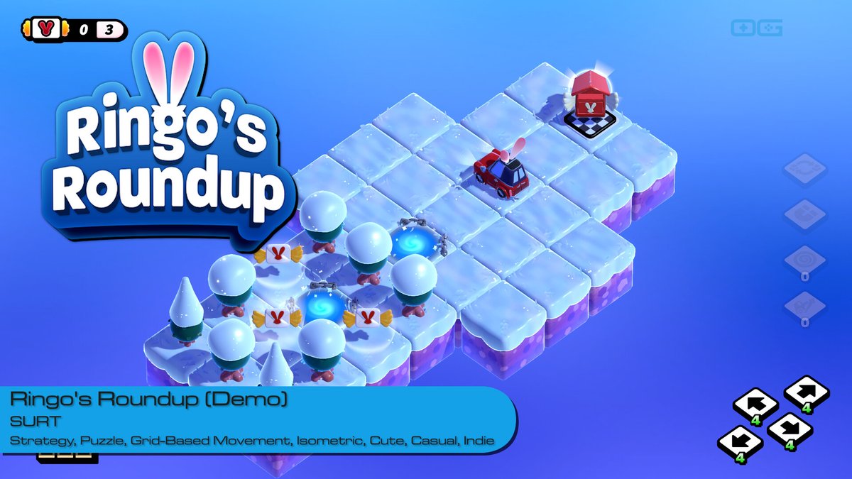 OverageGmngCom's tweet image. OG plays Ringo's Roundup (Demo)!
youtube.com/watch?v=Y345v8…

Like &amp;amp; Sub!

@surtgames

#RingosRoundup #PuzzleGames #Pathfinding #CuteGames #CasualGaming #RelaxingGaming #IndieGameTrends #IndieWatch #IndieDev #GameDev #IndieGameDev #IndieGame #IndieGames #Gameplay #letsplay #gaming