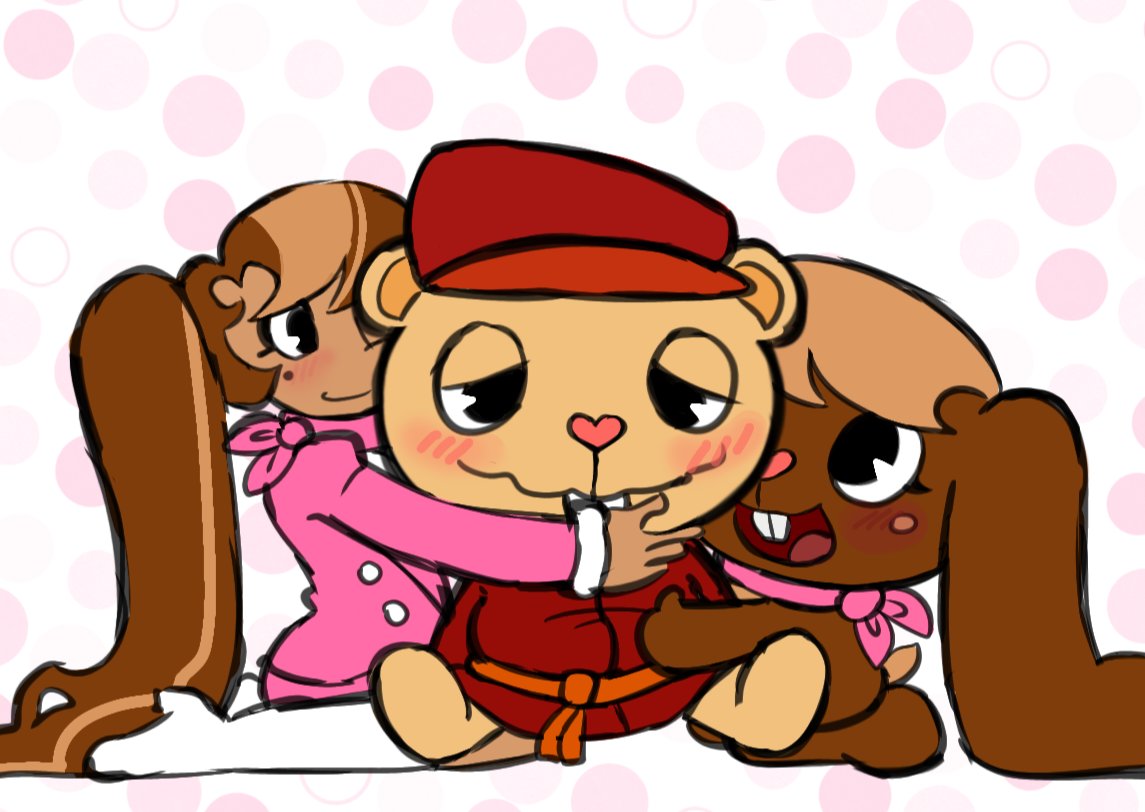 Ribbon 🩷 Pop #happytreefriends #yumeship