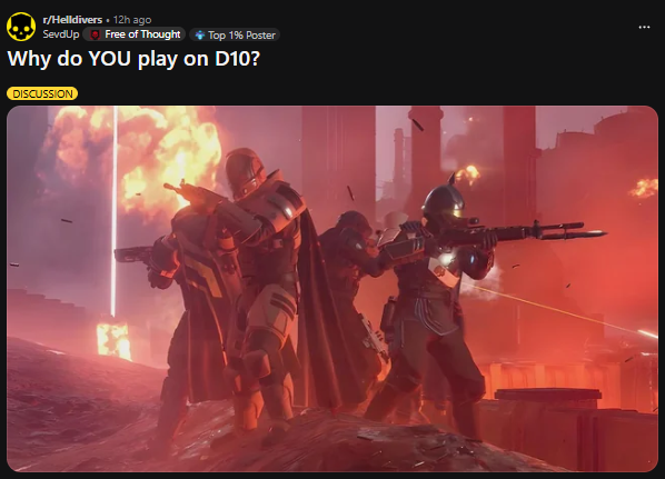 Helldivers NOW tweet media