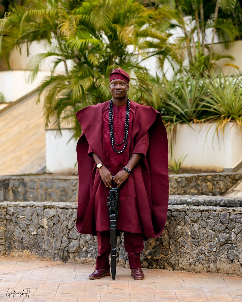 Big_Jagho's tweet photo. Groom Complete Aso Oke Agbada 

Tailored by me https://t.co/6IdNHED8GY
