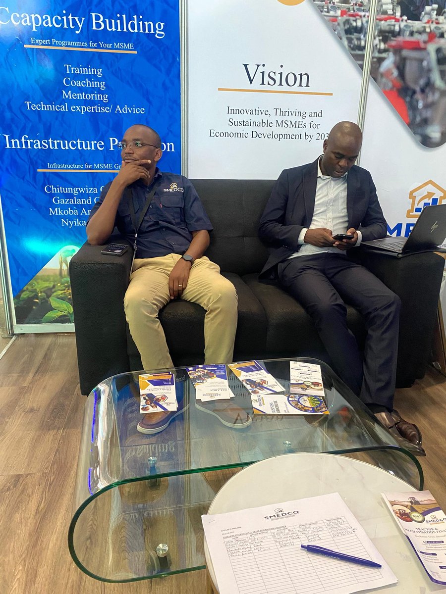 Smedco_Zw's tweet photo. Day 3 at ZITF 2026. Find SMEDCO tomorrow in Hall 1, Stand 1E11 for SME financing and growth solutions.  
#SMEDCO #ZITF2026 #Bulawayo #MSMEDevelopment #Zimbabwe https://t.co/R2X2SIcWSZ