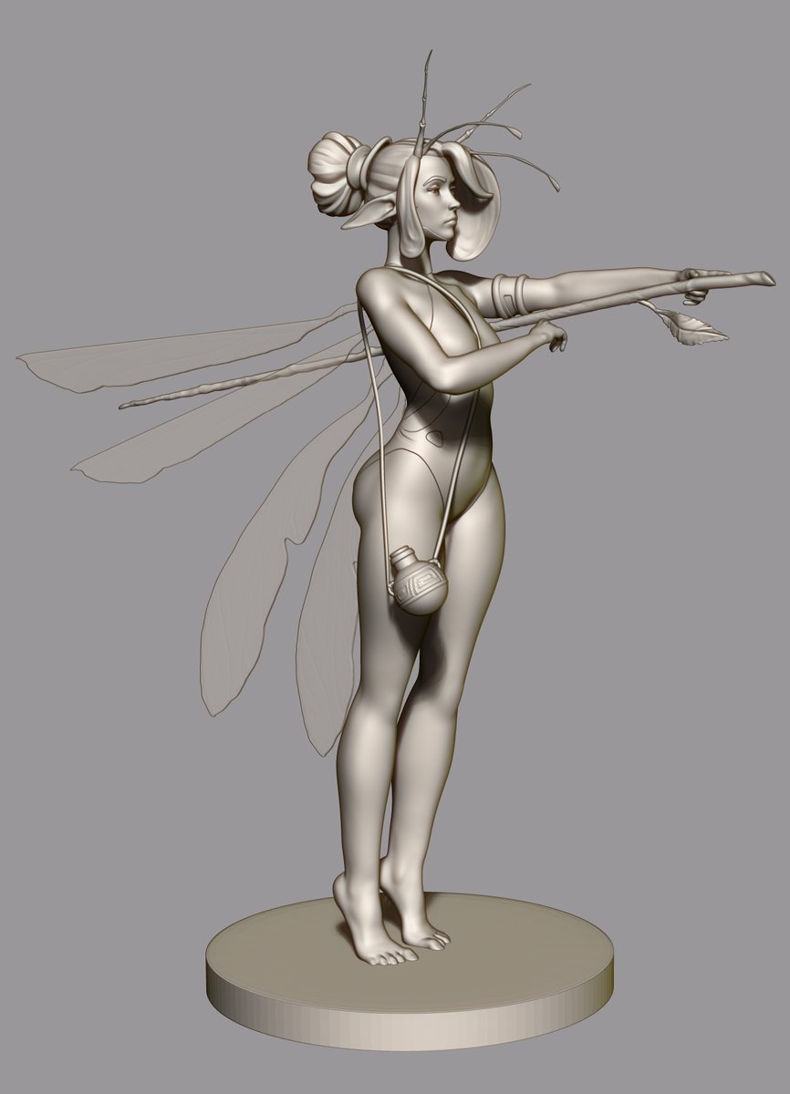 SariMelonn's tweet photo. a little practice
based on the art of llautella

#zbrush #3D https://t.co/g9Ehq8kZr2