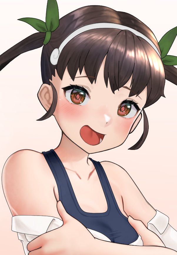 絵をあげたいけど仮ラベルがはがれないから背景も描いてしまうか? 