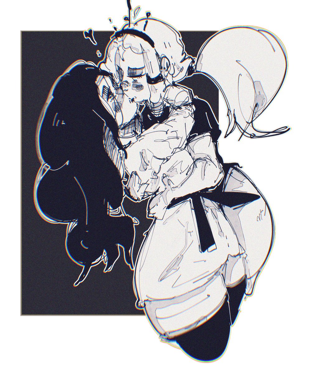 artmaybeee's tweet image. Some intimacy 

#doodleart #kiss