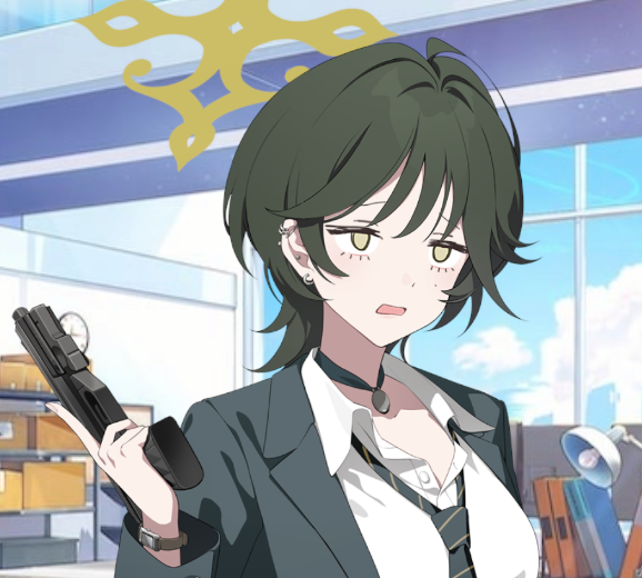 I interpreted Fuyu being a charming handsome girl and she made these faces