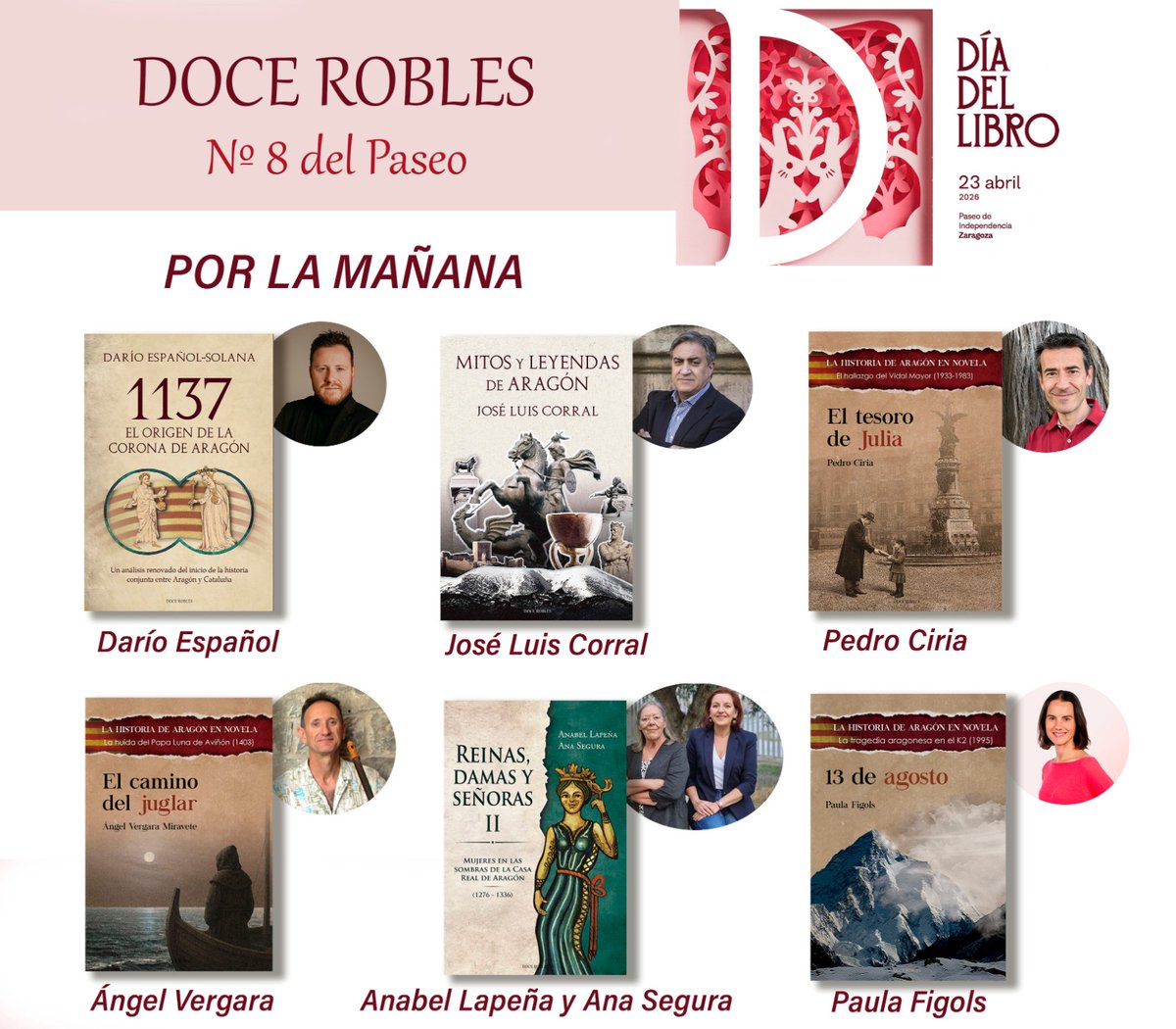 12DoceRobles's tweet photo. Os esperamos un año más!
📚🌹🌹🌹 https://t.co/xPvk16O1Bq