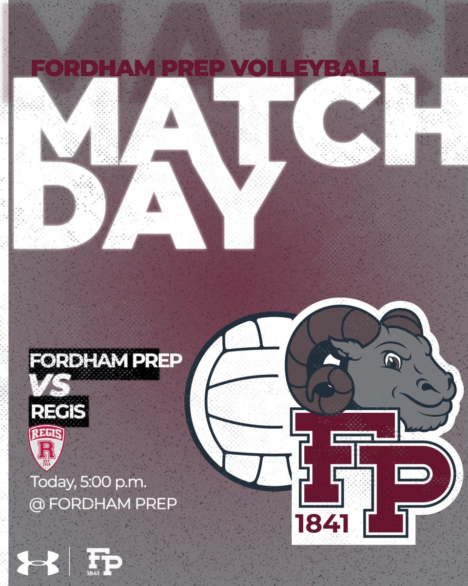 FP_Sports's tweet image. Good Luck to our @fordhamprep Volleyball team at today’s match against Regis. 

Go Rams! 🐏🏐

#AMDG #GoRams #HomeOfChampions