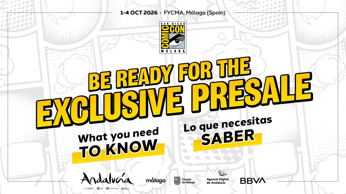 San Diego Comic-Con Málaga tweet media