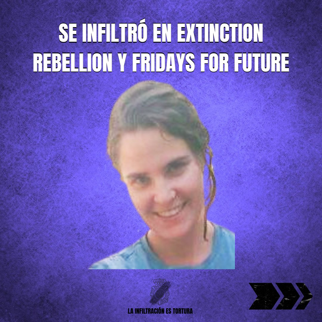 undercover_25_'s tweet photo. Neiva Marina Carmona Franco es una policía nacional que estuvo infiltrada en Extinction Rebellion y en Fridays For Future.

Neiva es natural de Almuñécar (Granada) y pertenece a la promoción 37 de la policía nacional. Su caso fue destapado por "El Salto" en 2025. https://t.co/nYkb9sLr6w